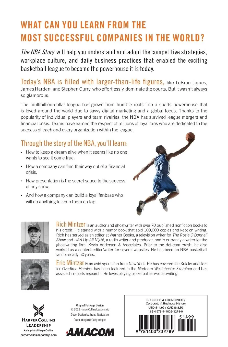Rückseite: 9781400232789 | The NBA Story | Rich Mintzer (u. a.) | Taschenbuch | Englisch | 2022