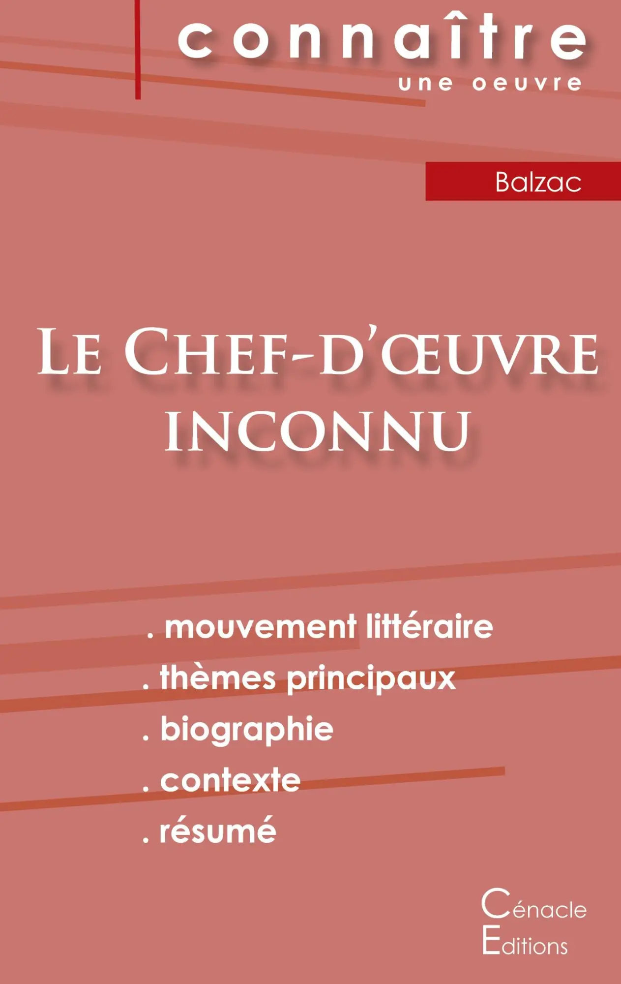 Cover: 9782759302789 | Fiche de lecture Le Chef-d'oeuvre inconnu de Balzac (Analyse...