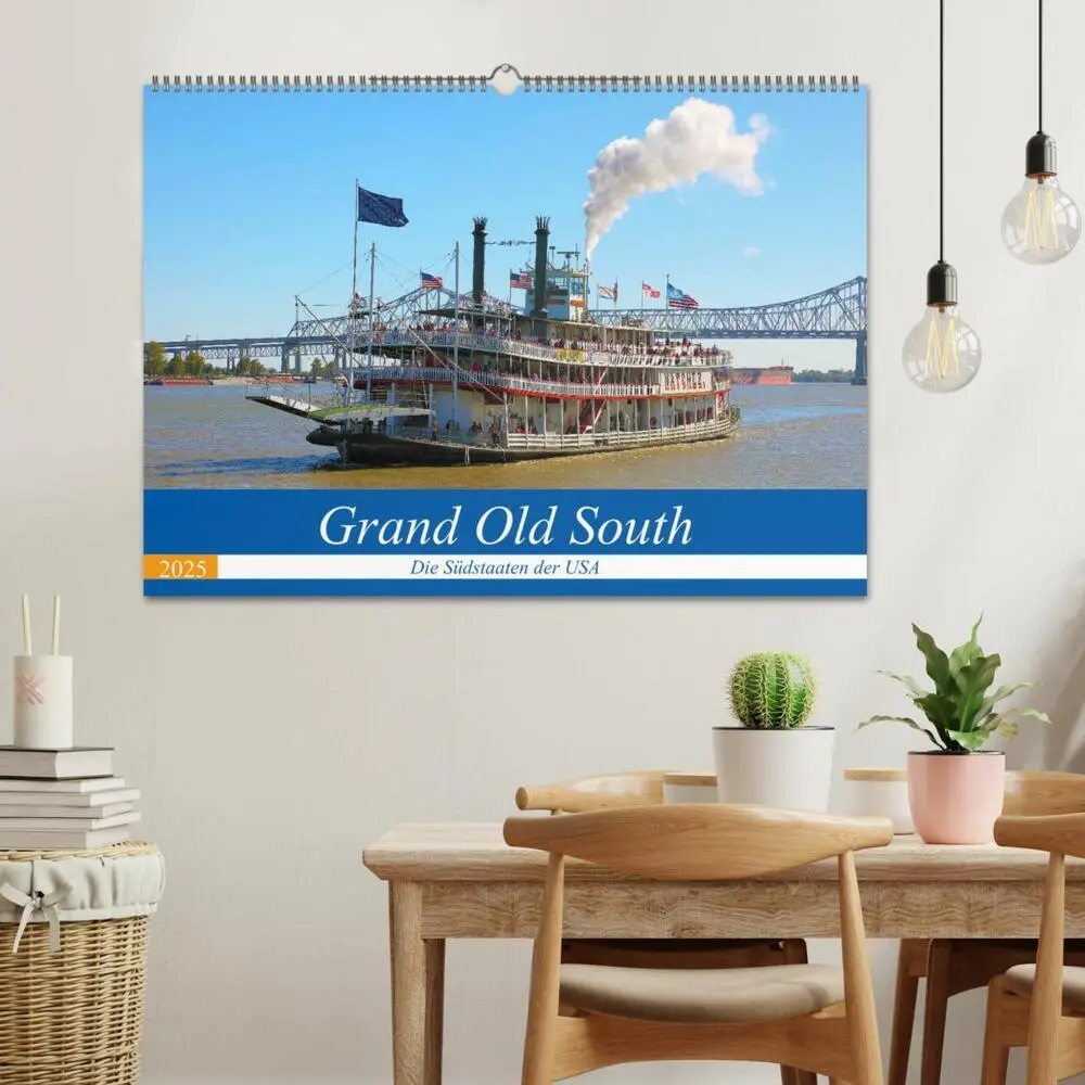 Bild: 9783435162789 | Grand Old South - Die Südstaaten der USA (Wandkalender 2025 DIN A2...