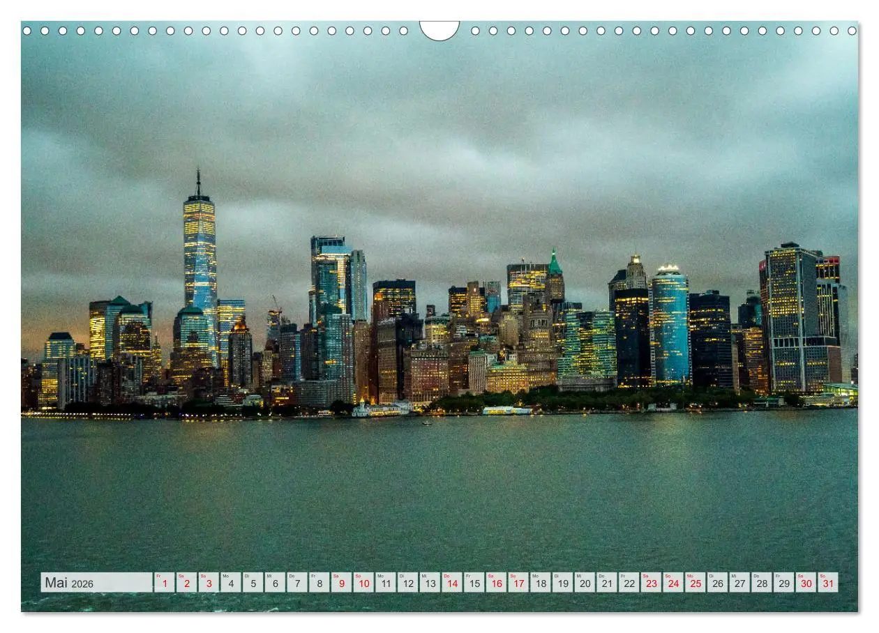 Bild: 9783457562789 | Mein New York Michael Jaster (Wandkalender 2026 DIN A3 quer),...