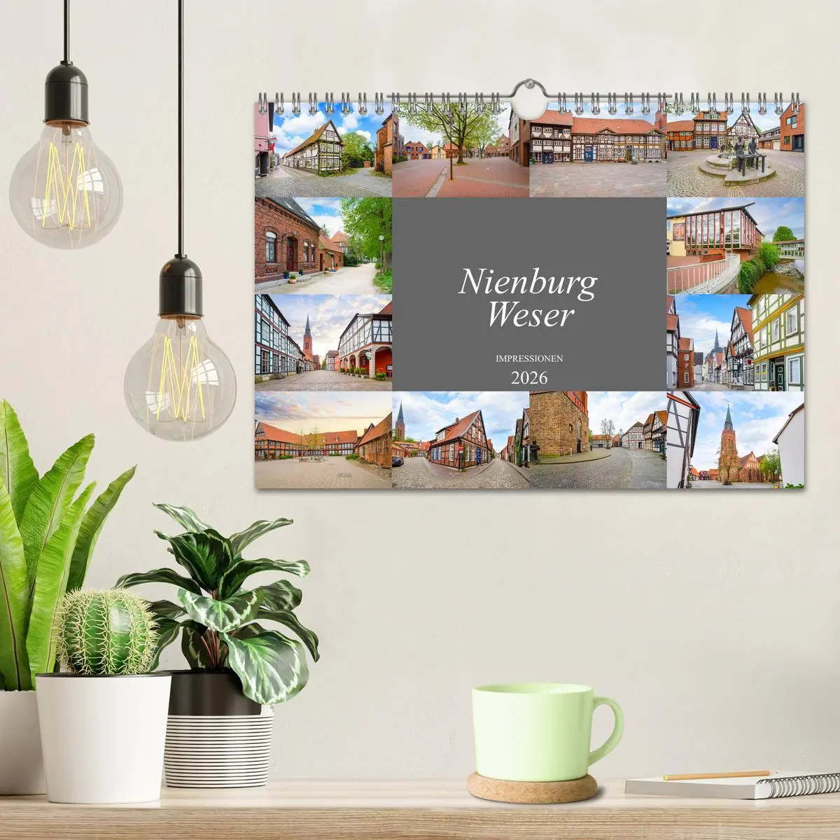 Bild: 9783457632789 | Nienburg Weser Impressionen (Wandkalender 2026 DIN A4 quer),...