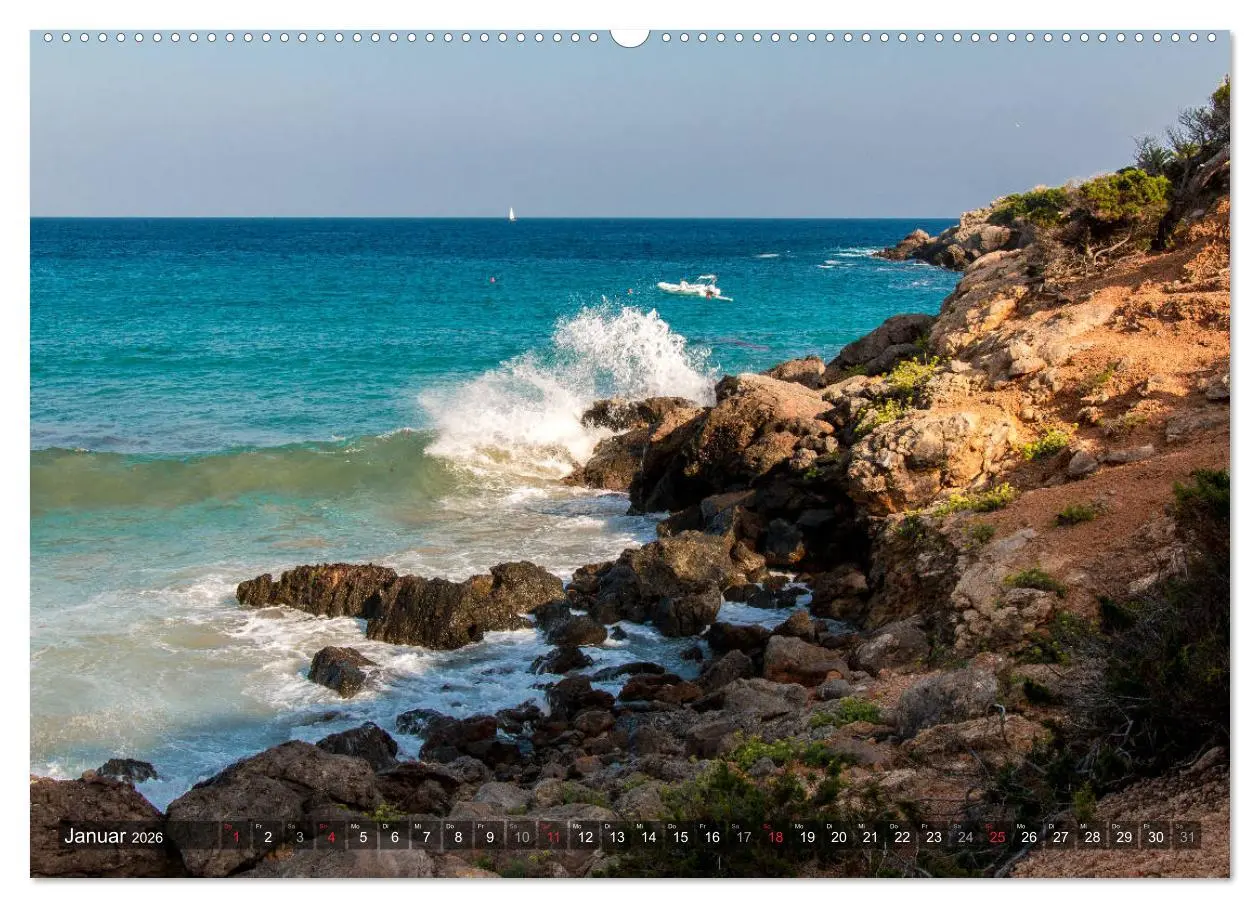 Bild: 9783457702789 | Ibiza Küste, Buchten und Strände (hochwertiger Premium Wandkalender...