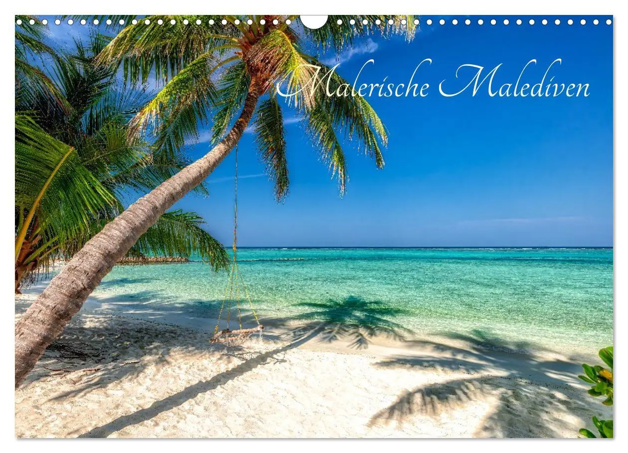 Cover: 9783457942789 | Malerische Malediven (Wandkalender 2026 DIN A3 quer), CALVENDO...