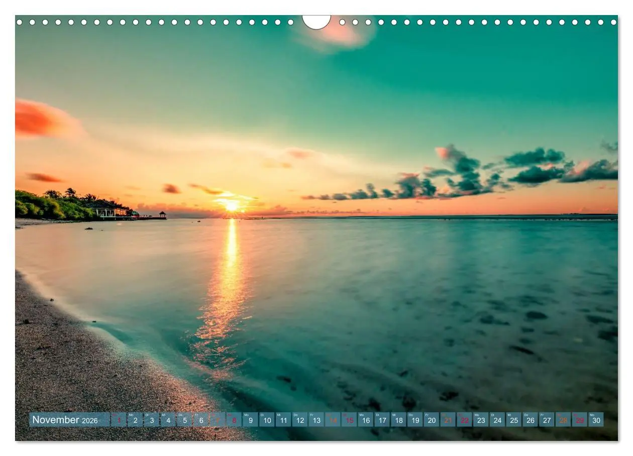 Bild: 9783457942789 | Malerische Malediven (Wandkalender 2026 DIN A3 quer), CALVENDO...