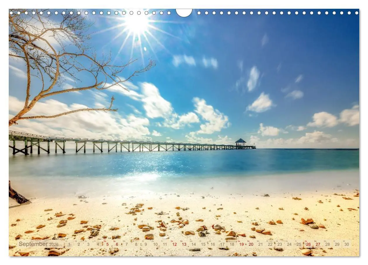 Bild: 9783457942789 | Malerische Malediven (Wandkalender 2026 DIN A3 quer), CALVENDO...