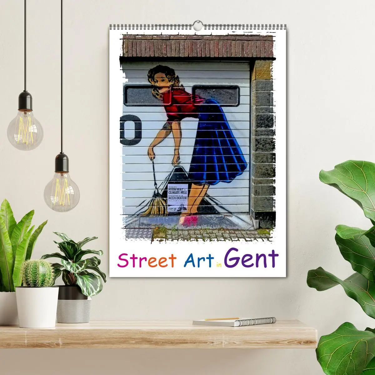 Bild: 9783516272789 | Street Art in Gent (Wandkalender 2026 DIN A2 hoch), CALVENDO...