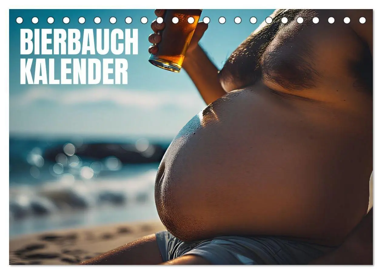 Cover: 9783594252789 | Lustige Kalender Männer mit Bierbäuchen - Bierbauch Kalender...