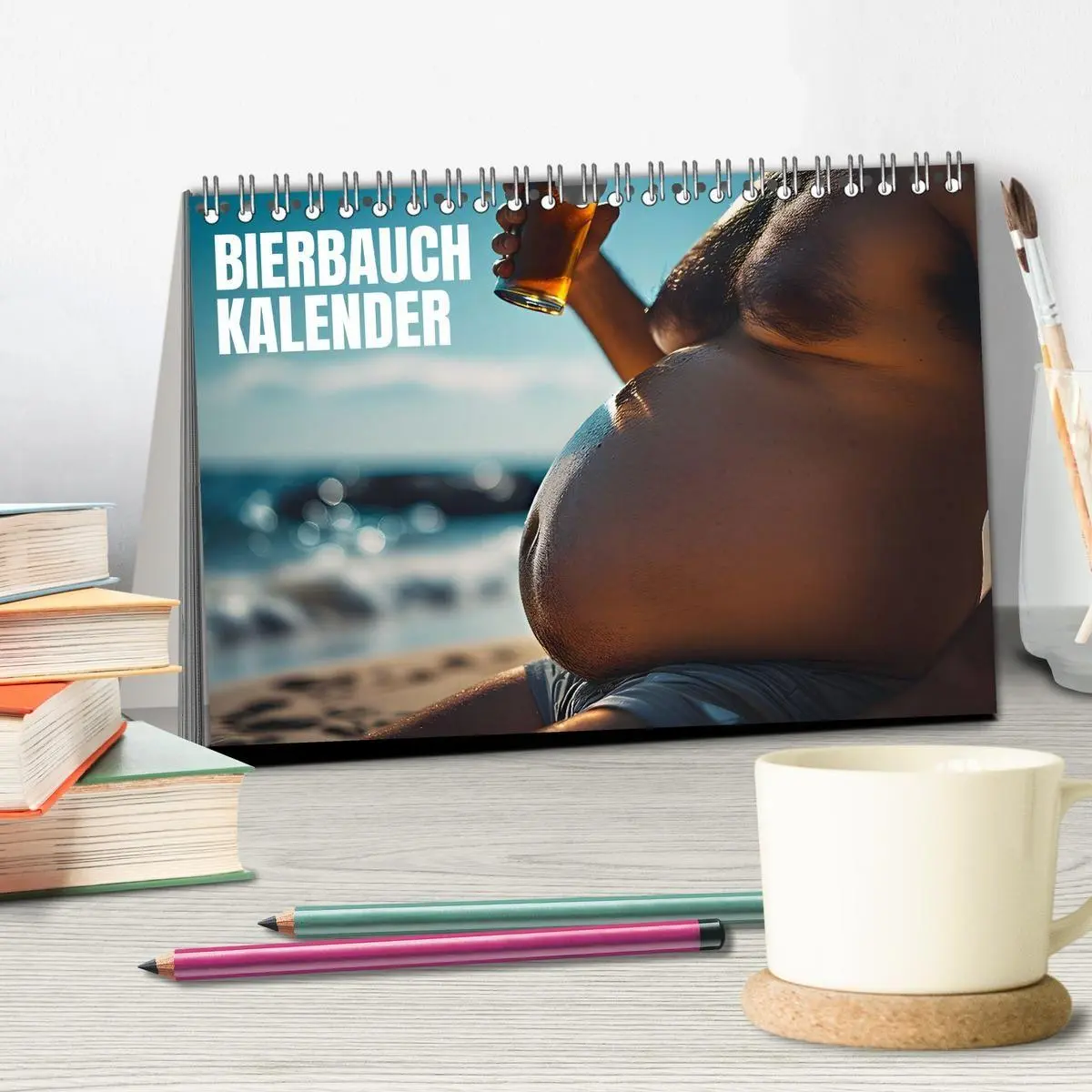 Bild: 9783594252789 | Lustige Kalender Männer mit Bierbäuchen - Bierbauch Kalender...