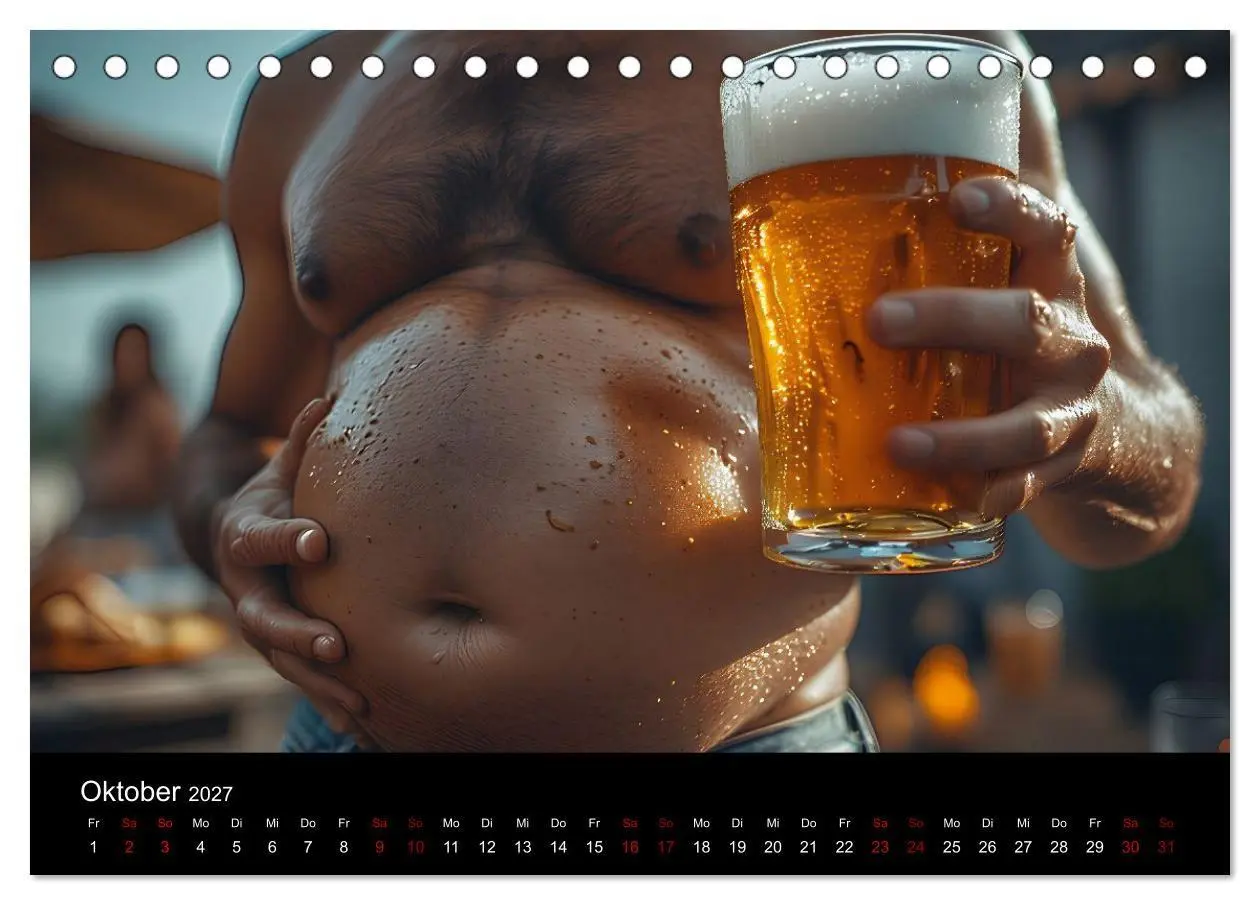 Bild: 9783594252789 | Lustige Kalender Männer mit Bierbäuchen - Bierbauch Kalender...