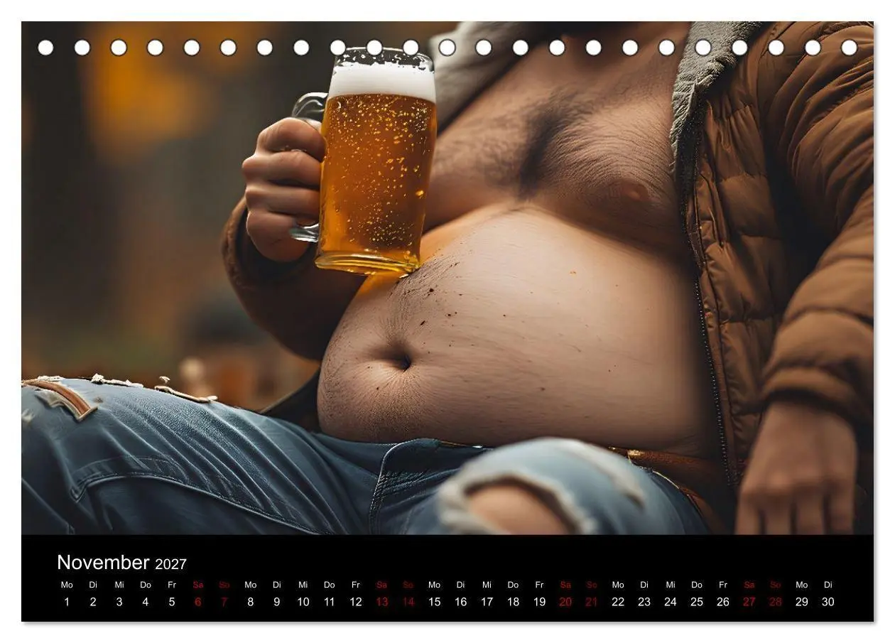 Bild: 9783594252789 | Lustige Kalender Männer mit Bierbäuchen - Bierbauch Kalender...