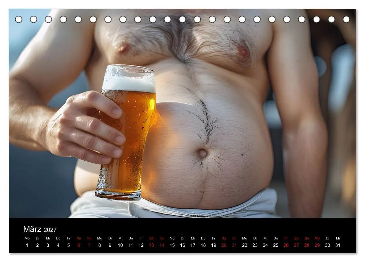 Bild: 9783594252789 | Lustige Kalender Männer mit Bierbäuchen - Bierbauch Kalender...