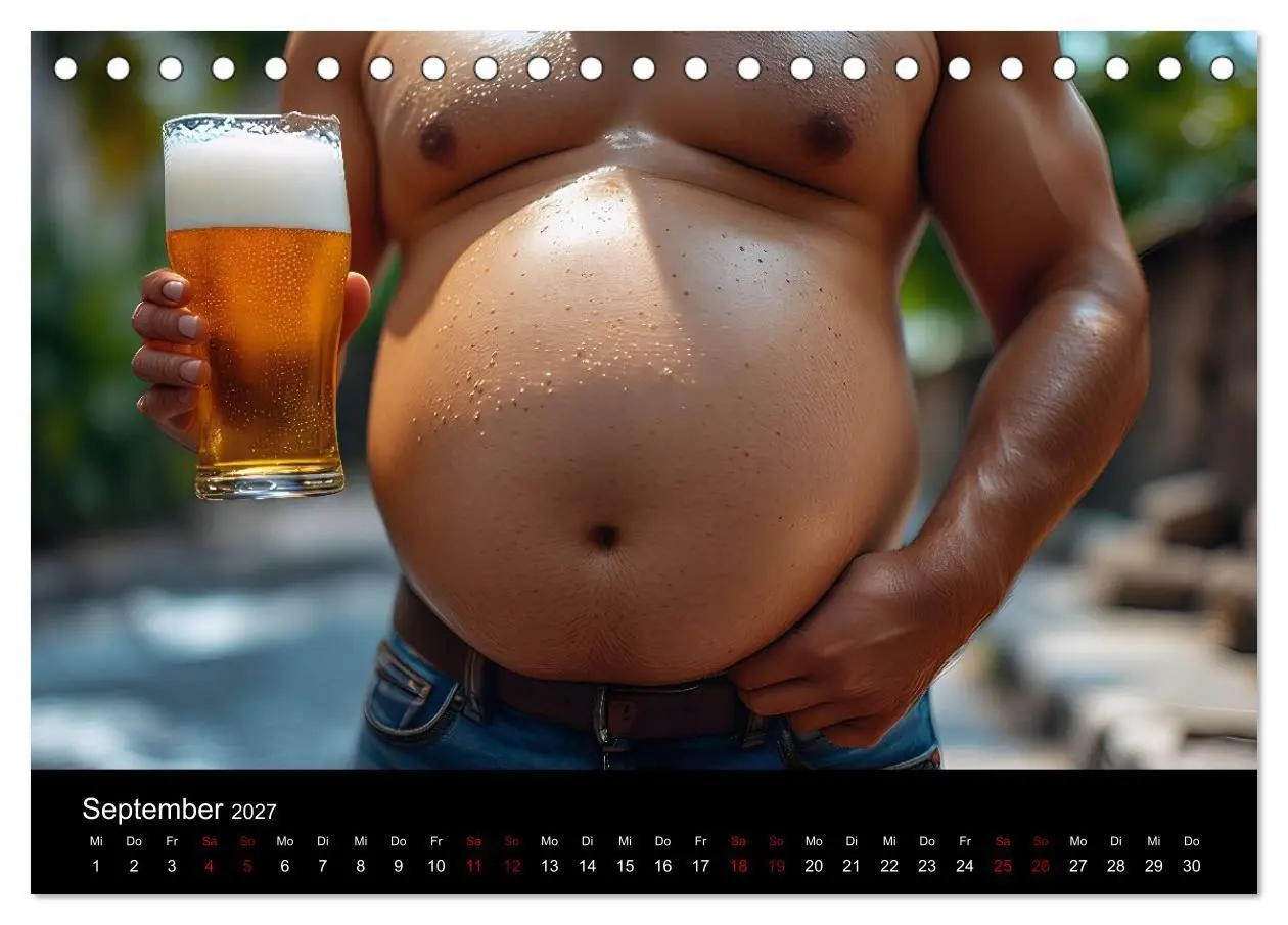 Bild: 9783594252789 | Lustige Kalender Männer mit Bierbäuchen - Bierbauch Kalender...