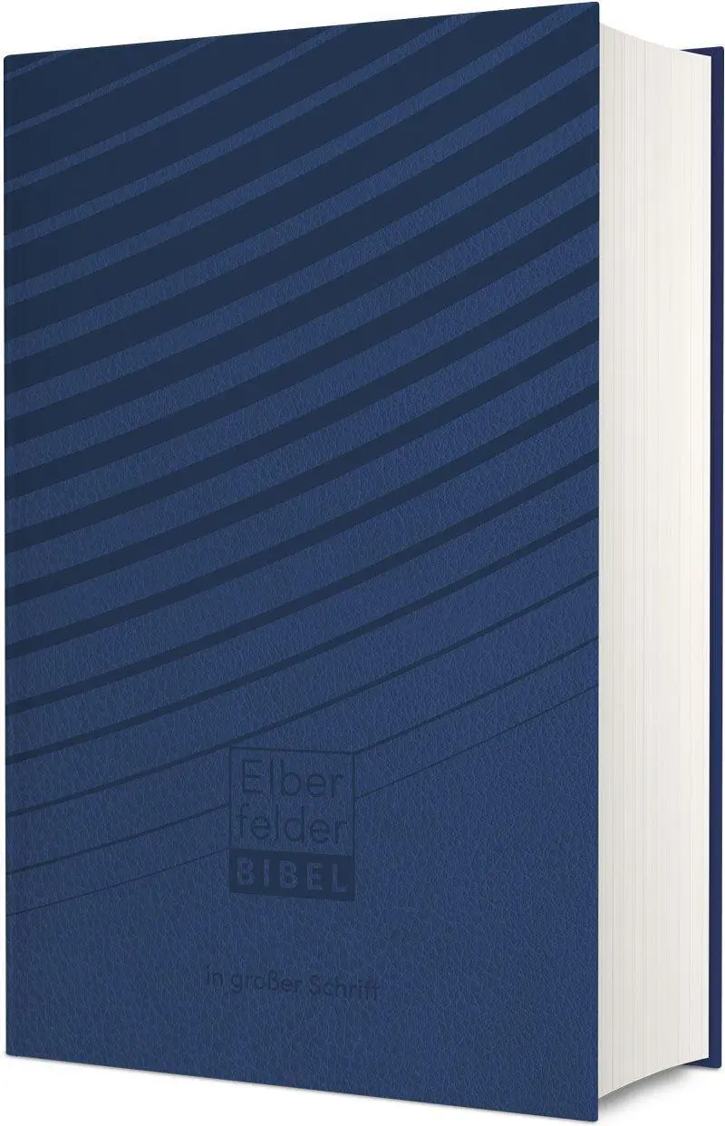 Cover: 9783863532789 | Elberfelder in großer Schrift | Kunstleder blau 2022 | Buch | Buch