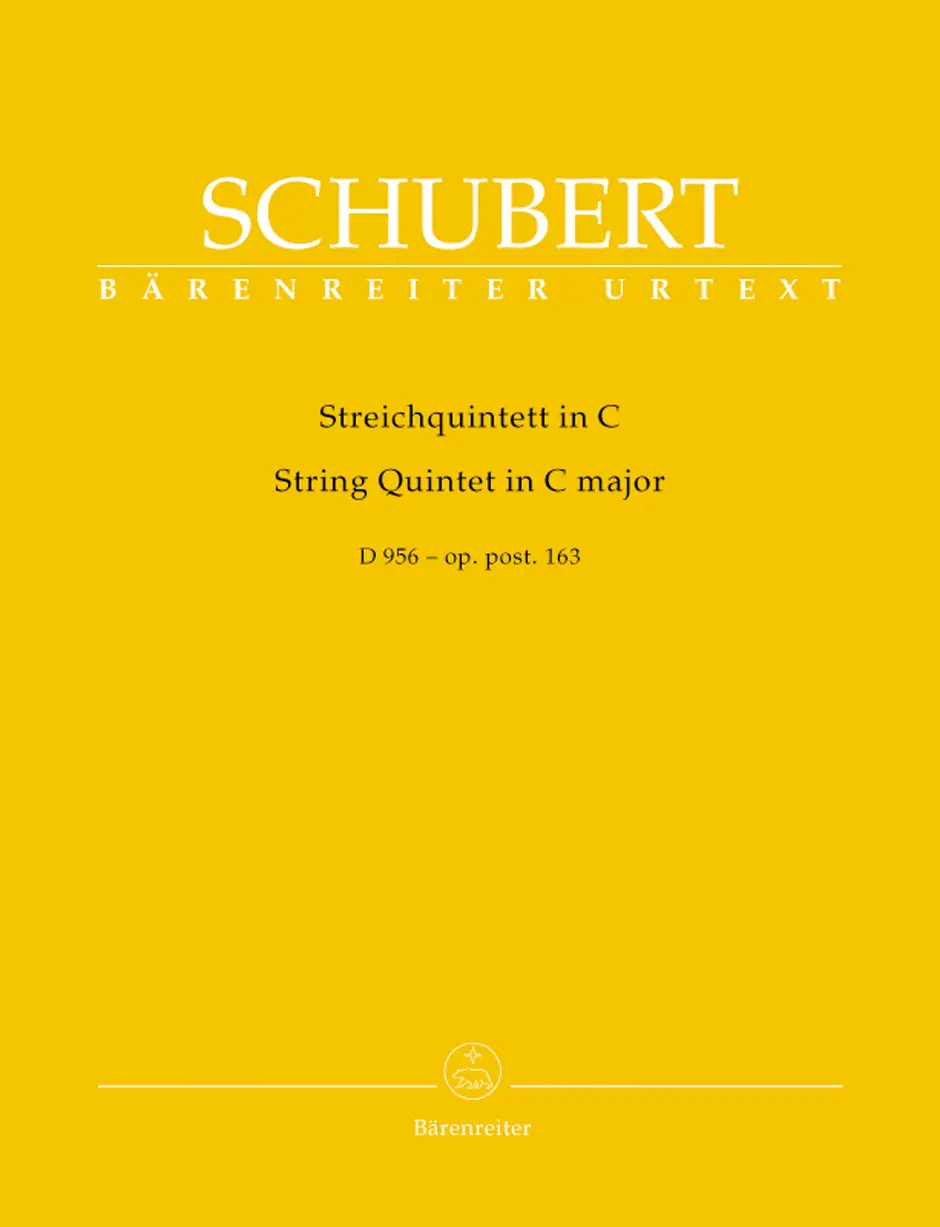 Cover: 9790006472789 | String Quintet C major op. post 163 D 956 | Urtext | Franz Schubert