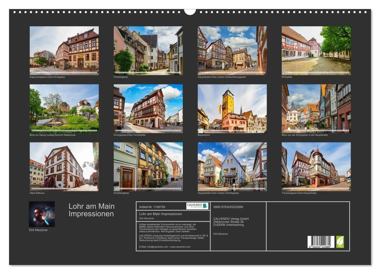 Bild: 9783435222889 | Lohr am Main Impressionen (Wandkalender 2025 DIN A2 quer), CALVENDO...