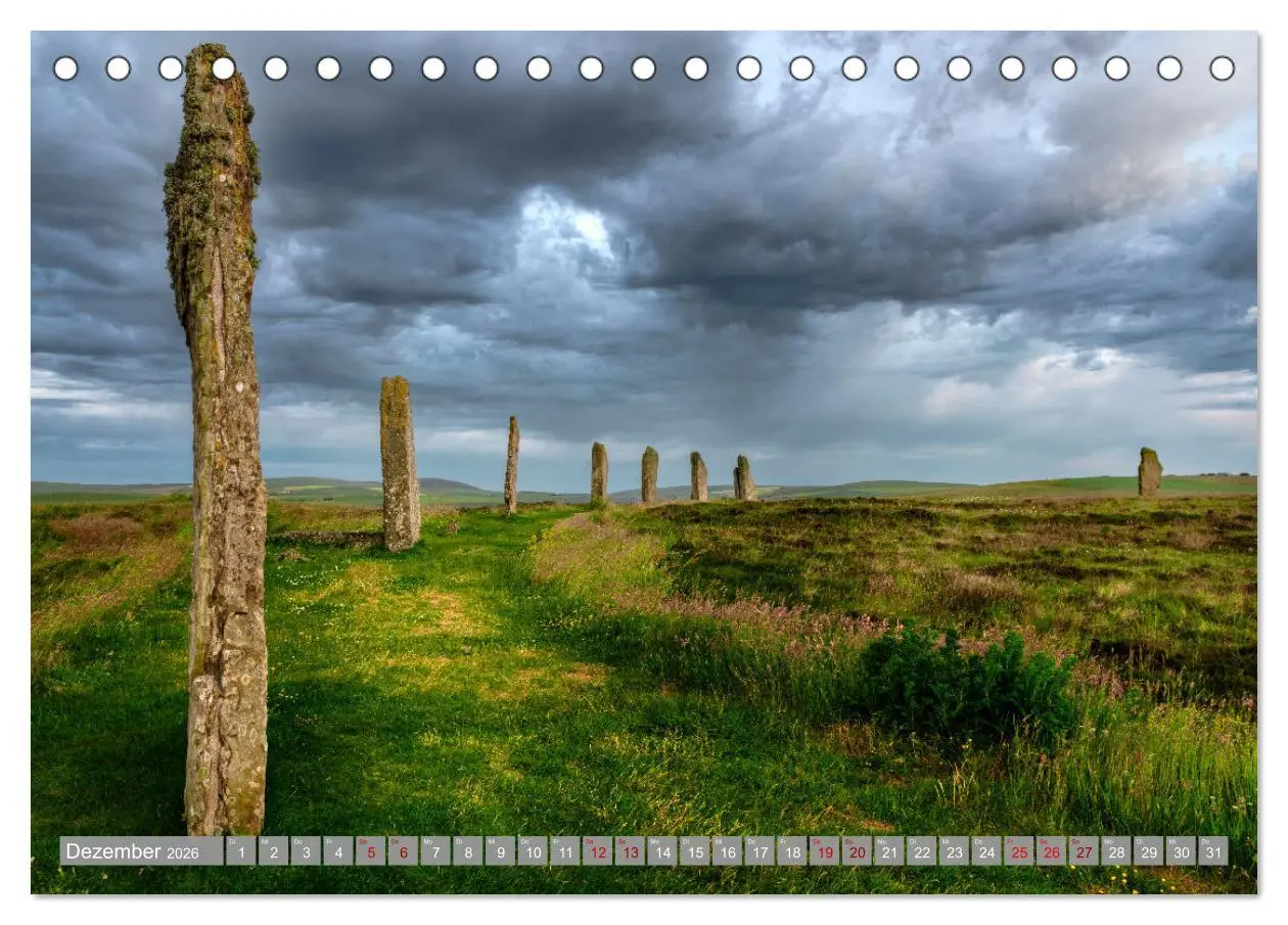 Bild: 9783457482889 | Orkney, Inselwelten aus Licht und Legenden. (Tischkalender 2026 DIN...