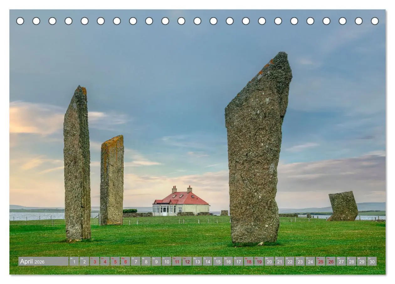 Bild: 9783457482889 | Orkney, Inselwelten aus Licht und Legenden. (Tischkalender 2026 DIN...