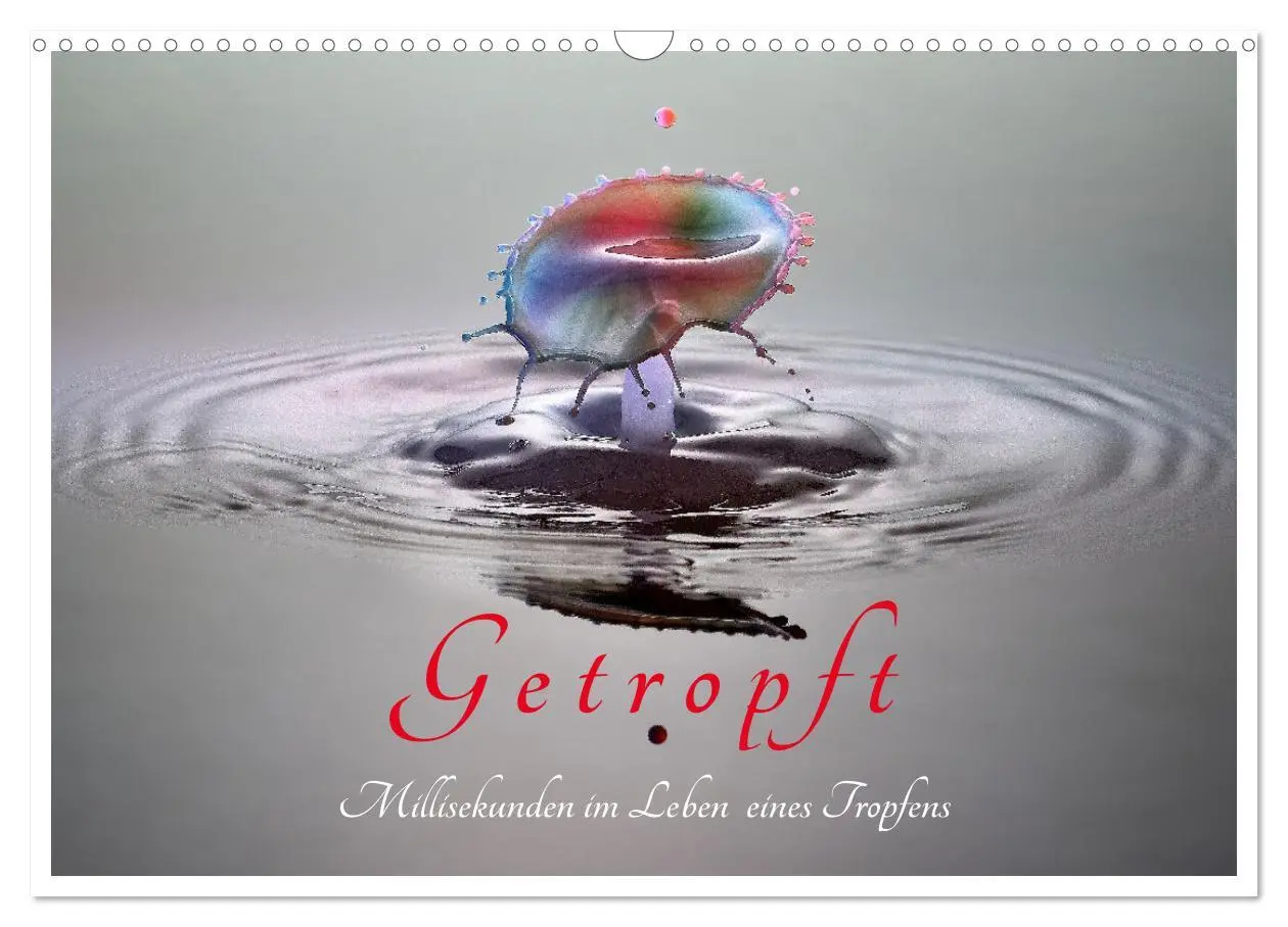 Cover: 9783457622889 | Getropft (Wandkalender 2026 DIN A3 quer), CALVENDO Monatskalender