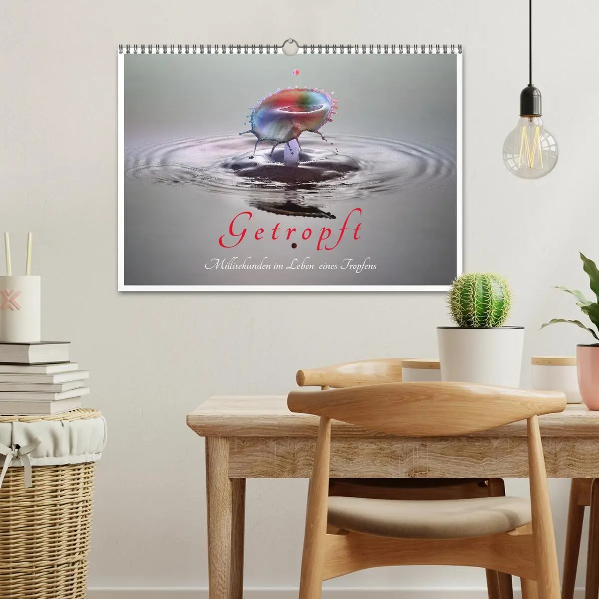 Bild: 9783457622889 | Getropft (Wandkalender 2026 DIN A3 quer), CALVENDO Monatskalender
