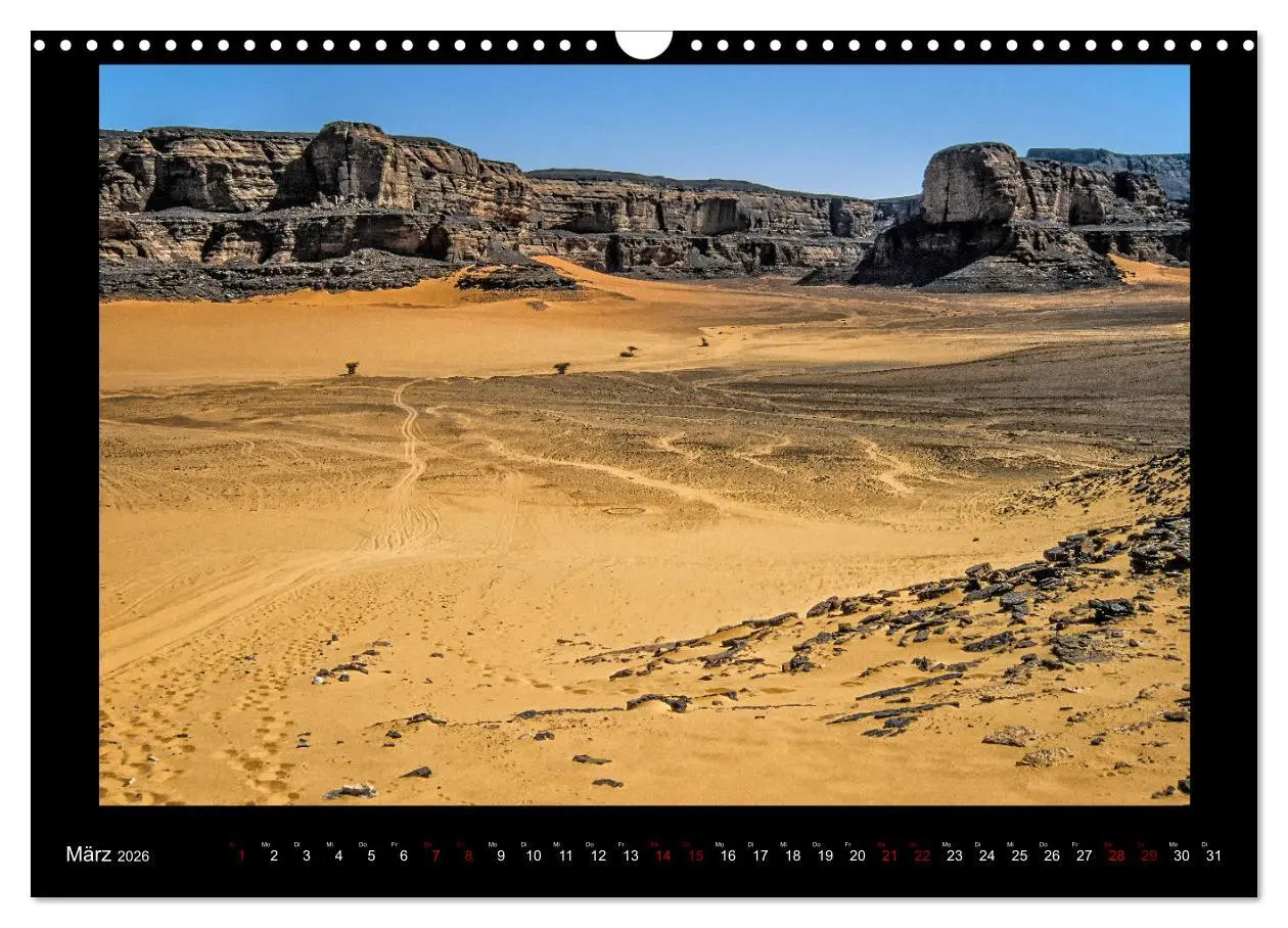 Bild: 9783457862889 | Durch die SAHARA - Libyens Wüsten (Wandkalender 2026 DIN A3 quer),...