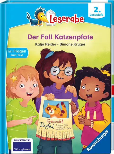 Bild: 9783473462889 | Leserabe 2. Lesestufe - Der Fall Katzenpfote | Katja Reider | Buch