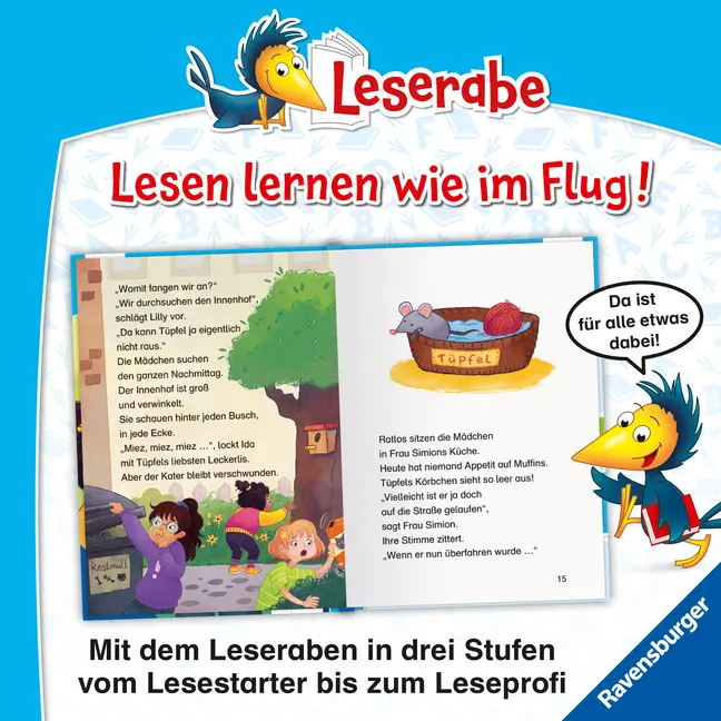 Bild: 9783473462889 | Leserabe 2. Lesestufe - Der Fall Katzenpfote | Katja Reider | Buch