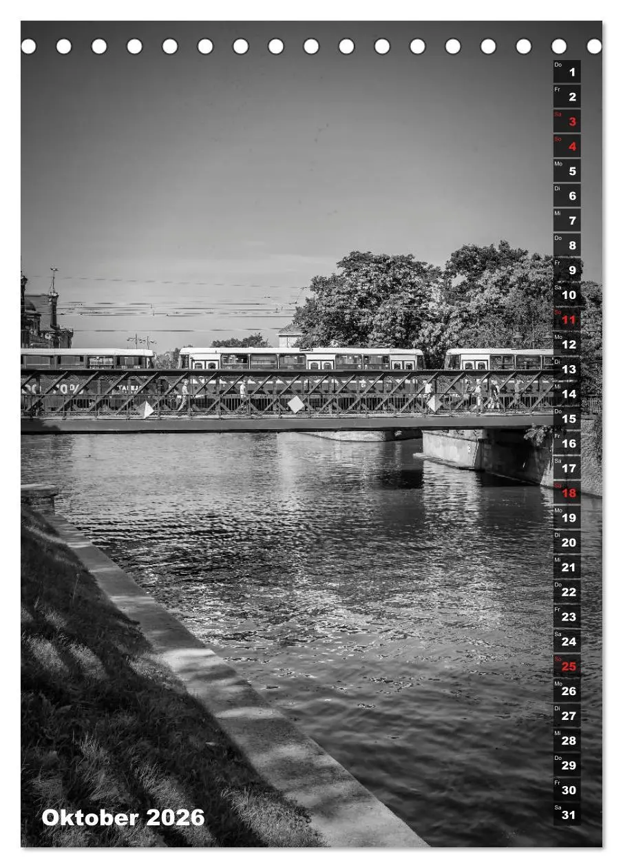 Bild: 9783516402889 | BRESLAU SCHWARZWEIß (Tischkalender 2026 DIN A5 hoch), CALVENDO...