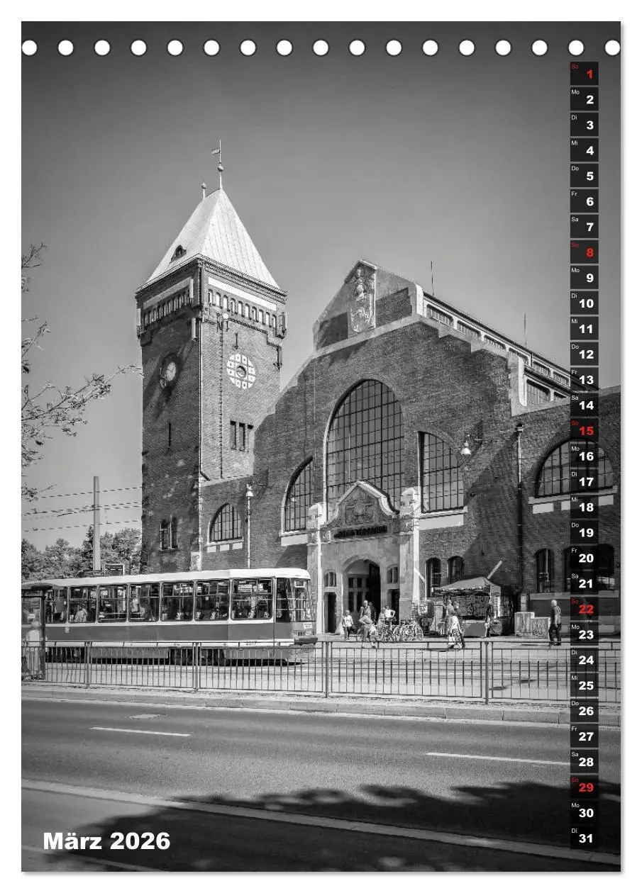 Bild: 9783516402889 | BRESLAU SCHWARZWEIß (Tischkalender 2026 DIN A5 hoch), CALVENDO...