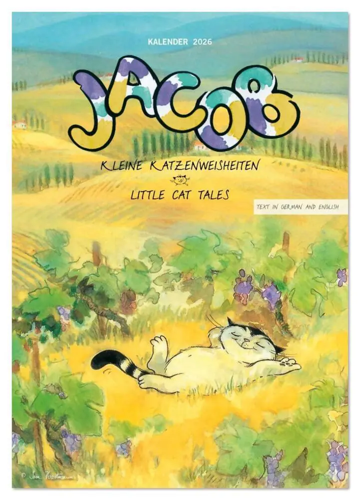 Cover: 9783516642889 | Kater Jacob: kleine Katzenweisheiten (Wandkalender 2026 DIN A4...