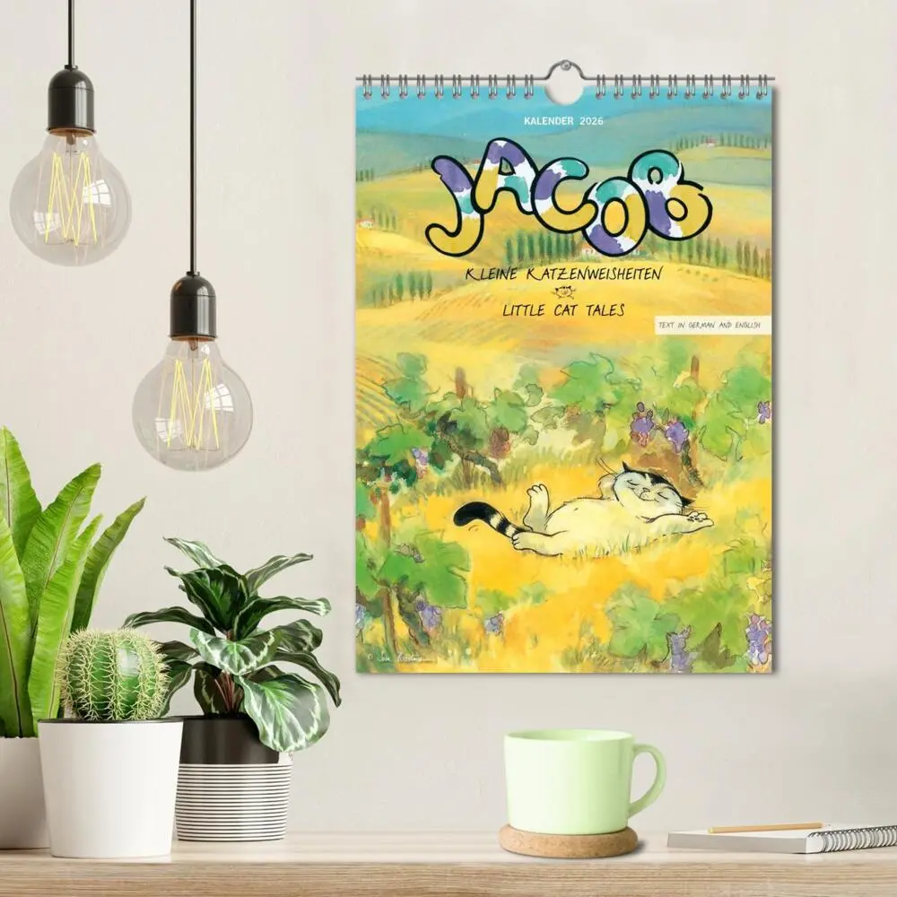 Bild: 9783516642889 | Kater Jacob: kleine Katzenweisheiten (Wandkalender 2026 DIN A4...