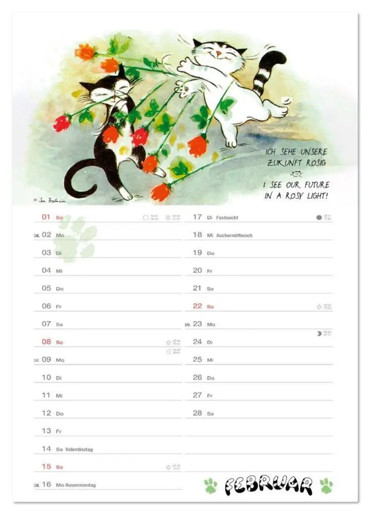 Bild: 9783516642889 | Kater Jacob: kleine Katzenweisheiten (Wandkalender 2026 DIN A4...