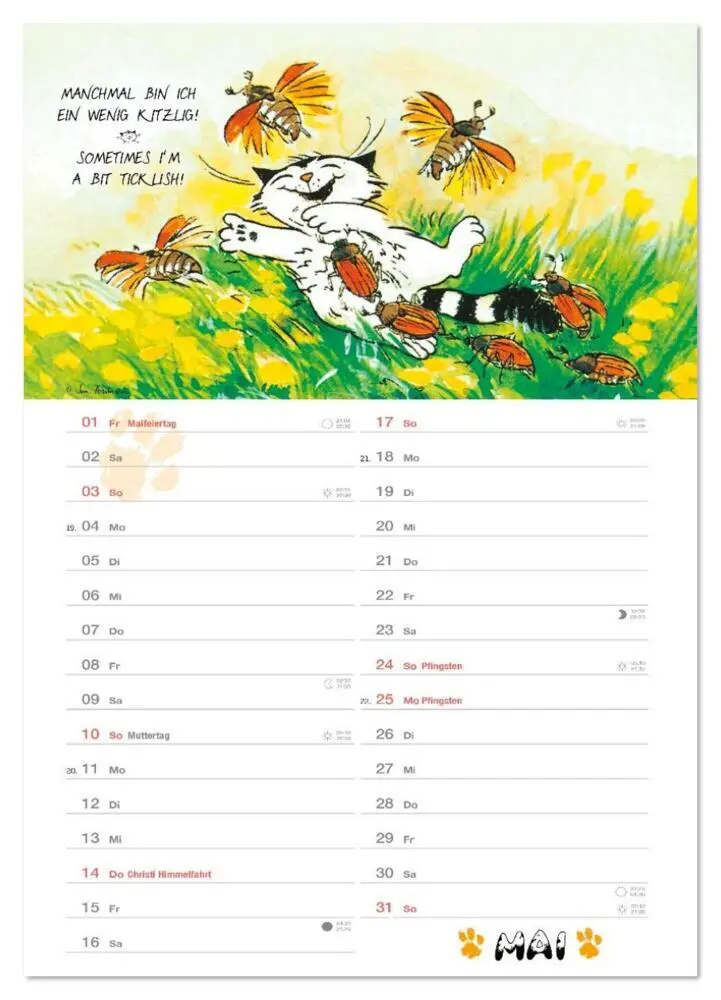 Bild: 9783516642889 | Kater Jacob: kleine Katzenweisheiten (Wandkalender 2026 DIN A4...