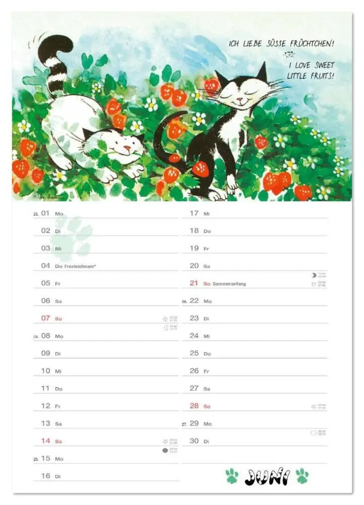 Bild: 9783516642889 | Kater Jacob: kleine Katzenweisheiten (Wandkalender 2026 DIN A4...