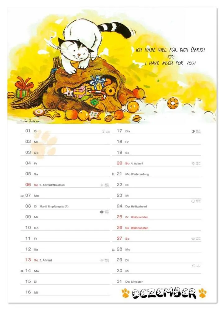 Bild: 9783516642889 | Kater Jacob: kleine Katzenweisheiten (Wandkalender 2026 DIN A4...