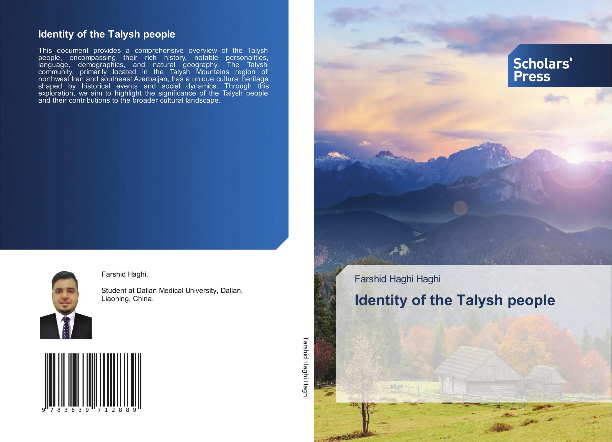 Cover: 9783639712889 | Identity of the Talysh people | Farshid Haghi Haghi | Taschenbuch