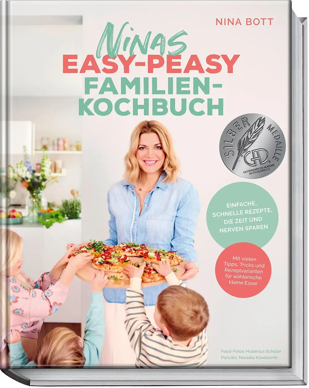 Cover: 9783954532889 | Ninas easy-peasy Familienkochbuch | Nina Bott | Buch | 160 S. | 2023