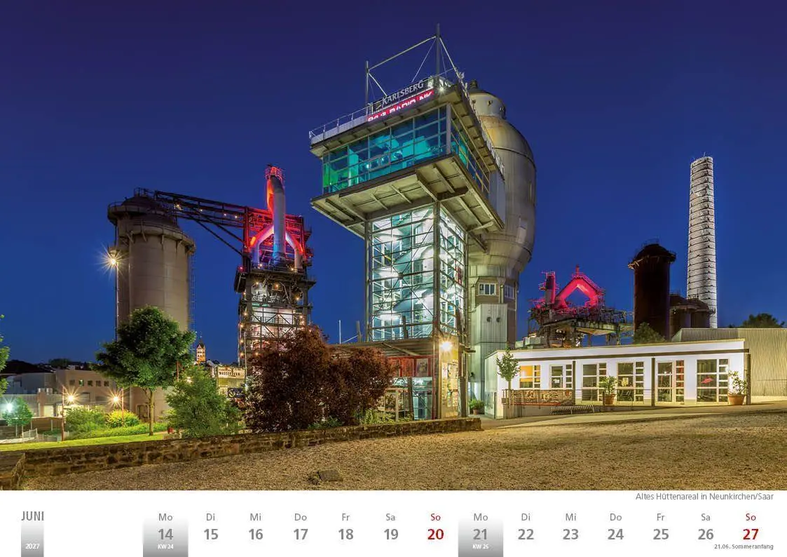 Bild: 9783965352889 | Rheinland 2027 Wandkalender A4 quer Spiralbindung 28 Blatt mit 56...
