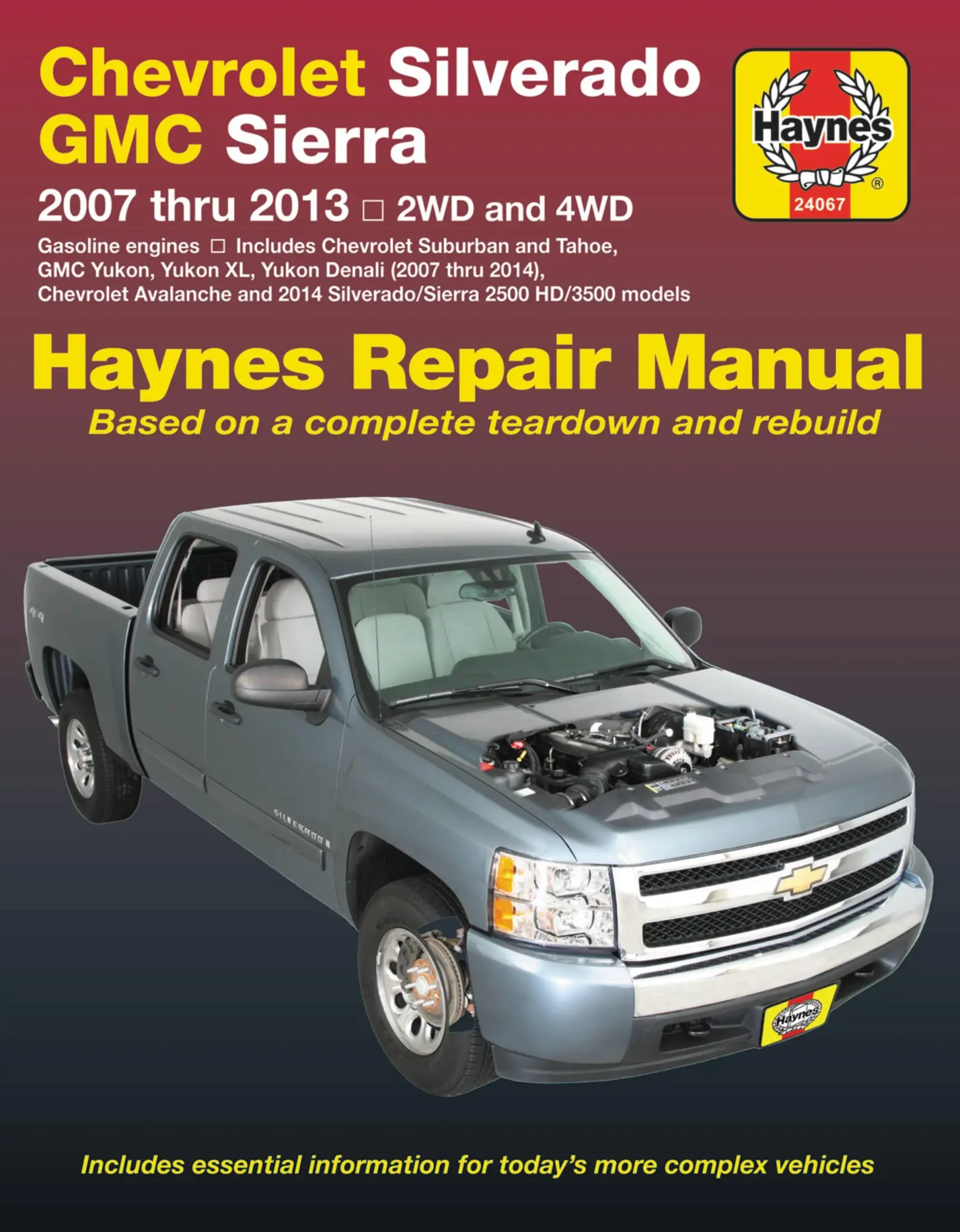 Cover: 9781620922989 | Chevrolet Silverado &amp; GMC Sierra/Sierra Denali 1500 (07-13), 2500...