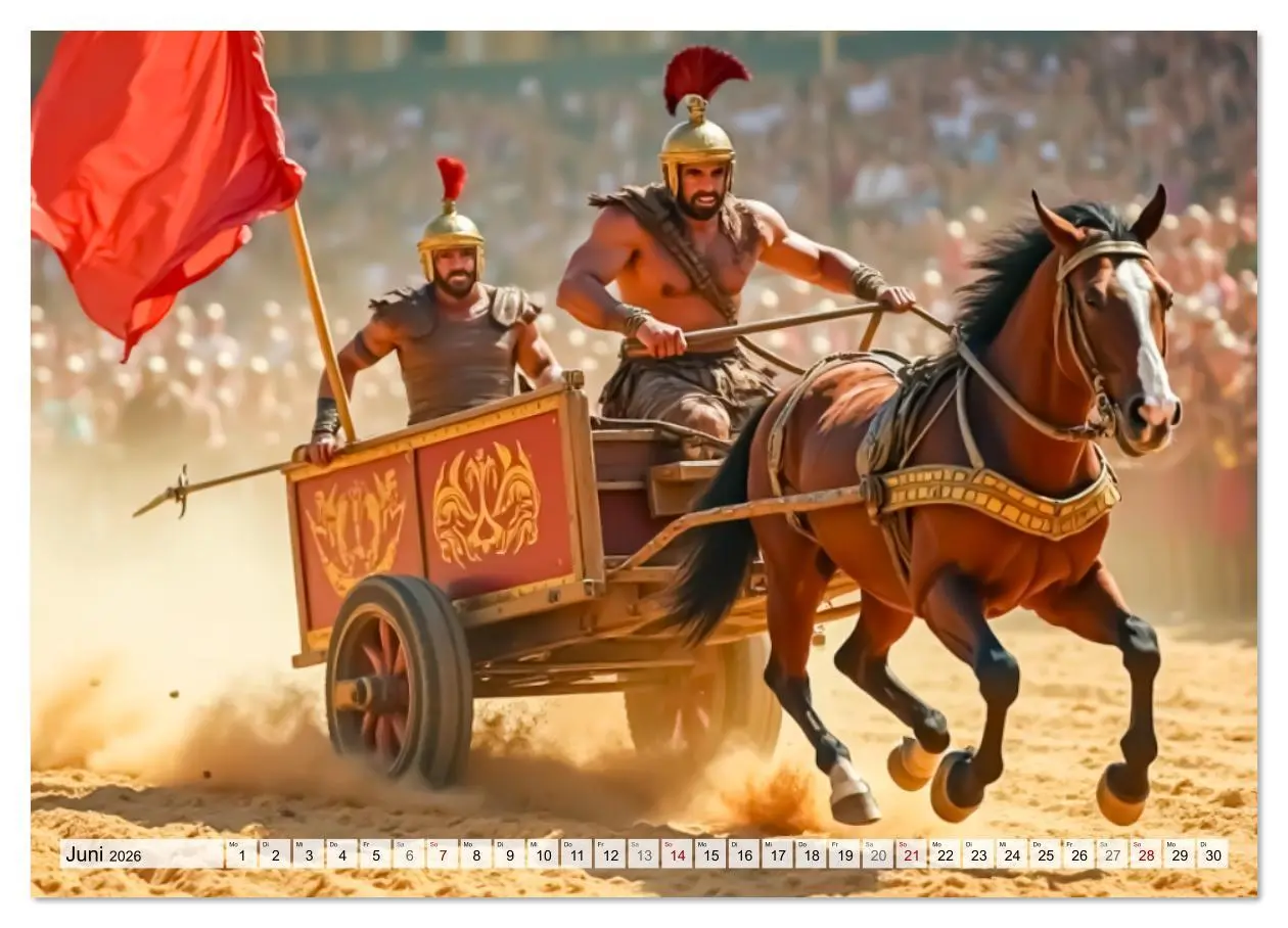 Bild: 9783516632989 | Das Imperium - Lasst die Spiele beginnen (Wandkalender 2026 DIN A3...