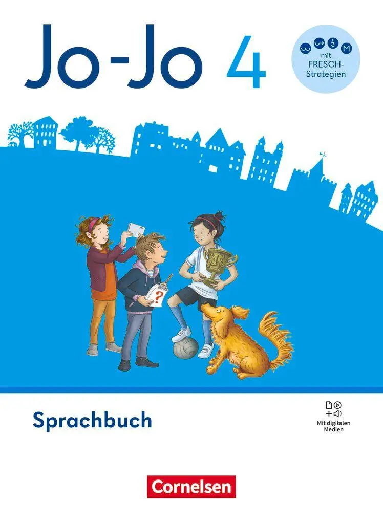 Cover: 9783464813089 | Jo-Jo Sprachbuch 4. Schuljahr - Allgemeine Ausgabe 2024 -...