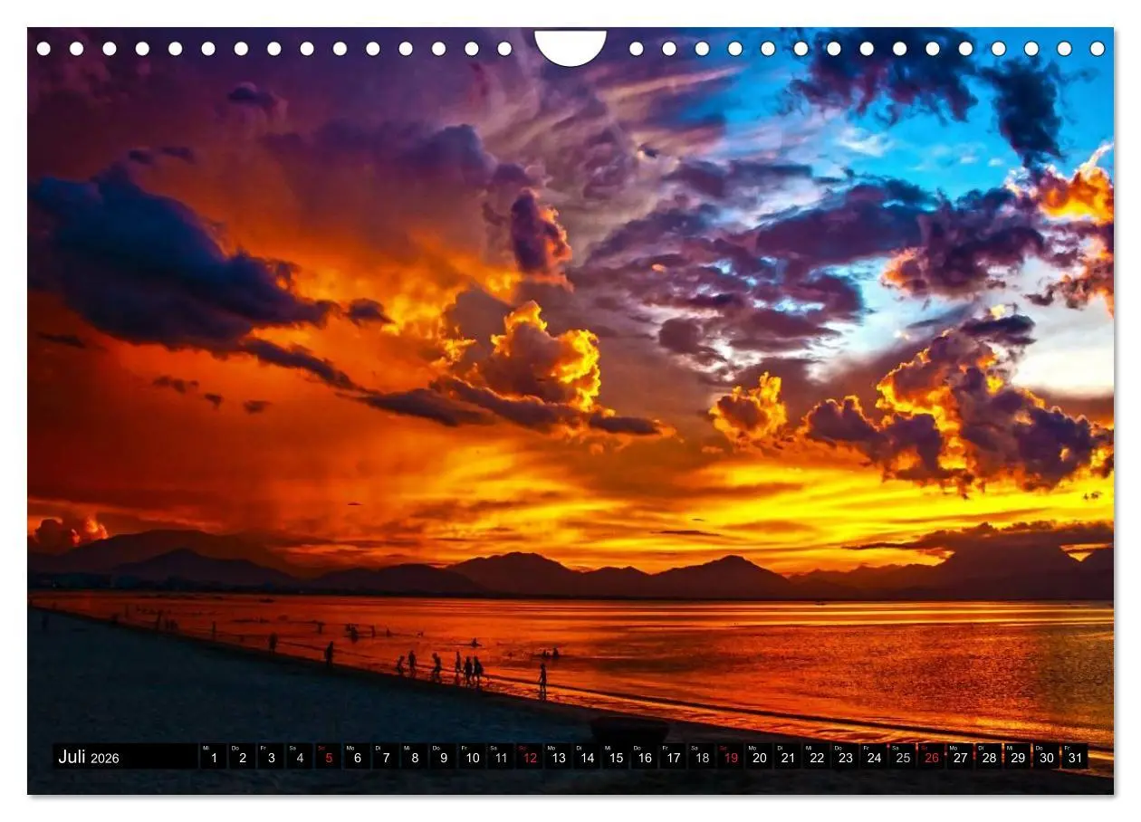Bild: 9783516143089 | Sonnenuntergänge ¿ Traumhafte Farbspiele (Wandkalender 2026 DIN A4...