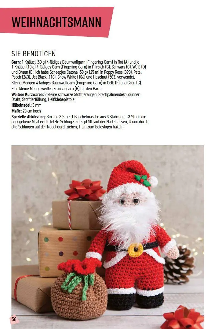 Bild: 9783702023089 | Niedliche Häkel-Ideen für Weihnachten | 20 Sachen selber machen | Buch