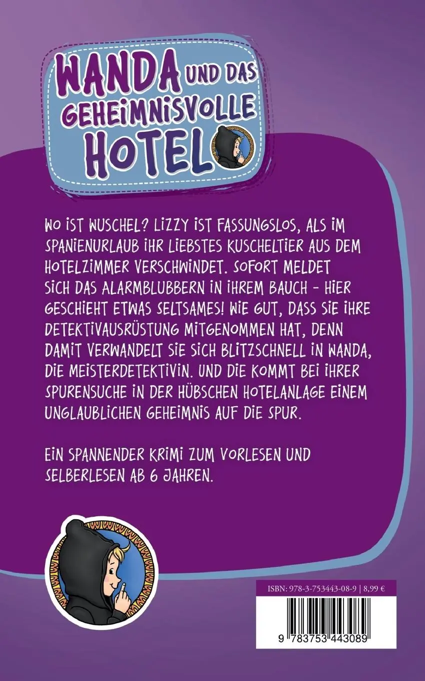 Rückseite: 9783753443089 | Wanda und das geheimnisvolle Hotel | Jf Kreigenfeld | Taschenbuch