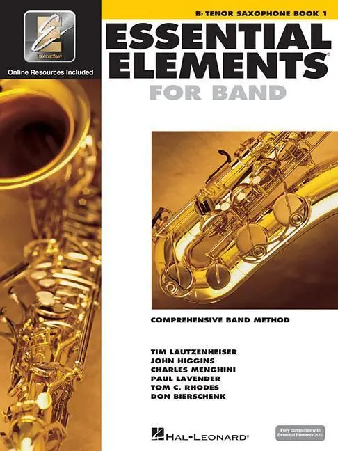 Cover: 9780634003189 | Essential Elements for Band - BB Tenor Saxophone Book 1 with Eei... Cover: 9780634003189 | Essential Elements for Band - BB Tenor Saxophone Book 1 with Eei...