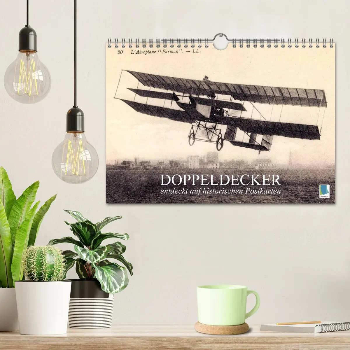 Bild: 9783516133189 | Doppeldecker entdeckt auf historischen Postkarten (Wandkalender...