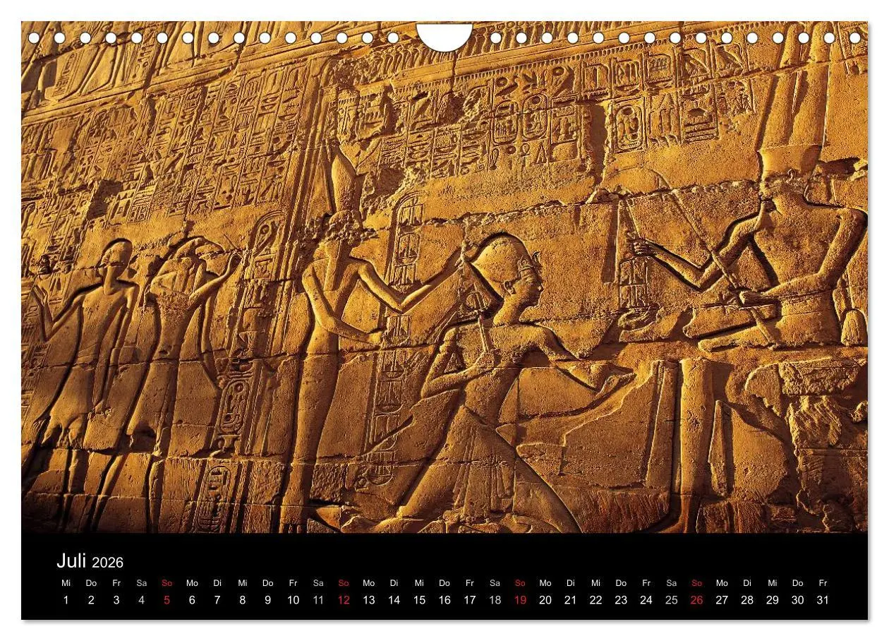 Bild: 9783516203189 | Ägypten (Wandkalender 2026 DIN A4 quer), CALVENDO Monatskalender