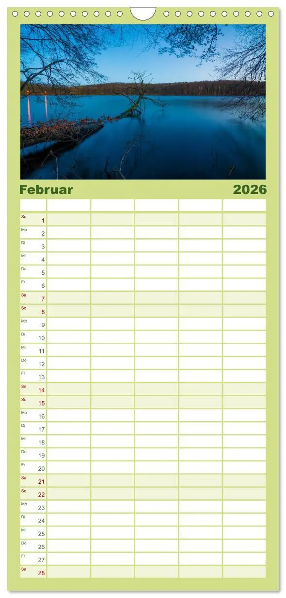 Bild: 9783516513189 | Familienplaner 2026 - Usedom - Deutscher Inseltraum mit 5 Spalten...