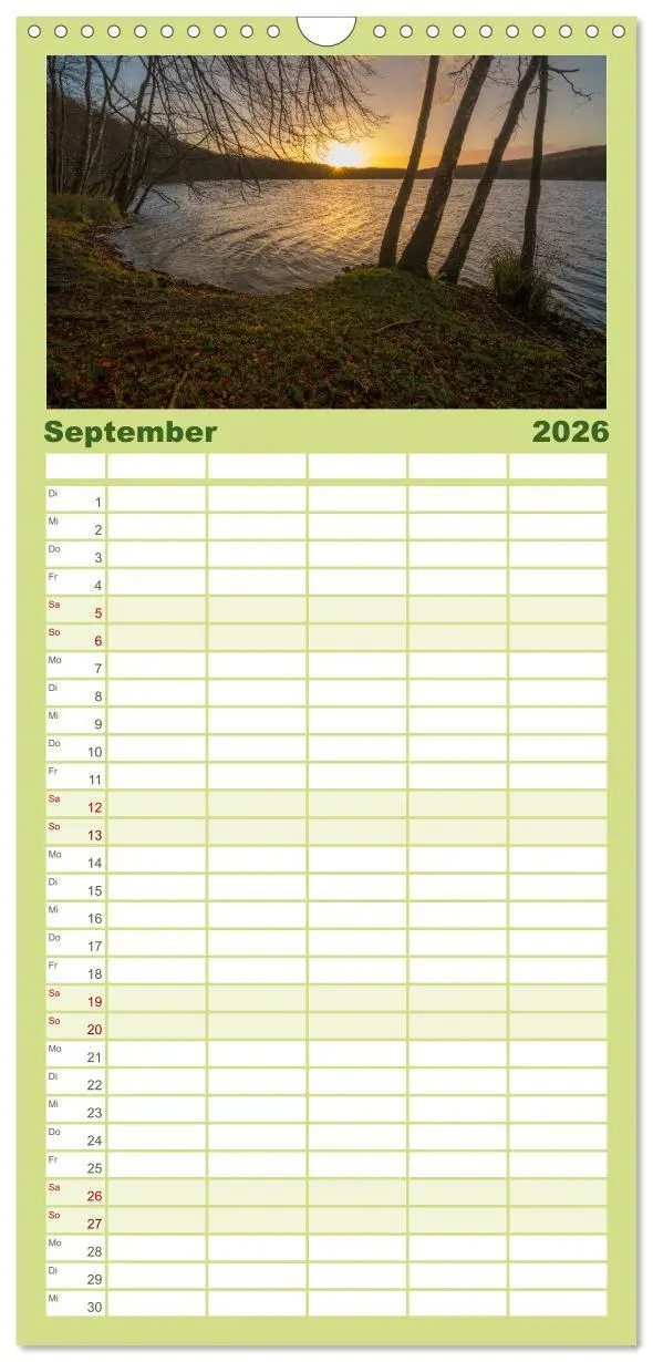 Bild: 9783516513189 | Familienplaner 2026 - Usedom - Deutscher Inseltraum mit 5 Spalten...