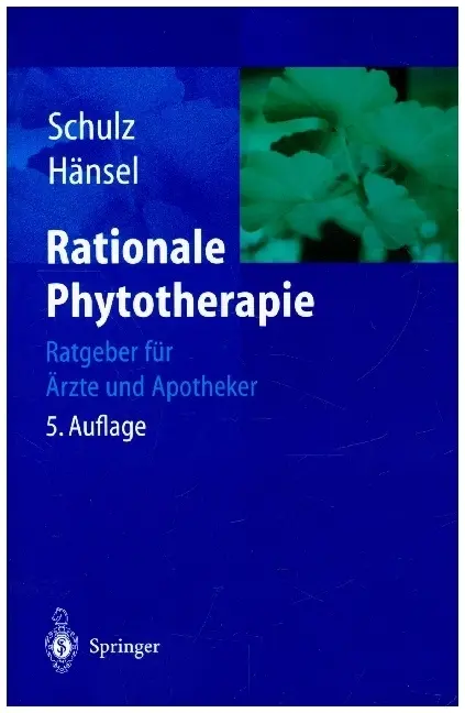 Cover: 9783642623189 | Rationale Phytotherapie | Ratgeber für Ärzte und Apotheker | Buch | xv