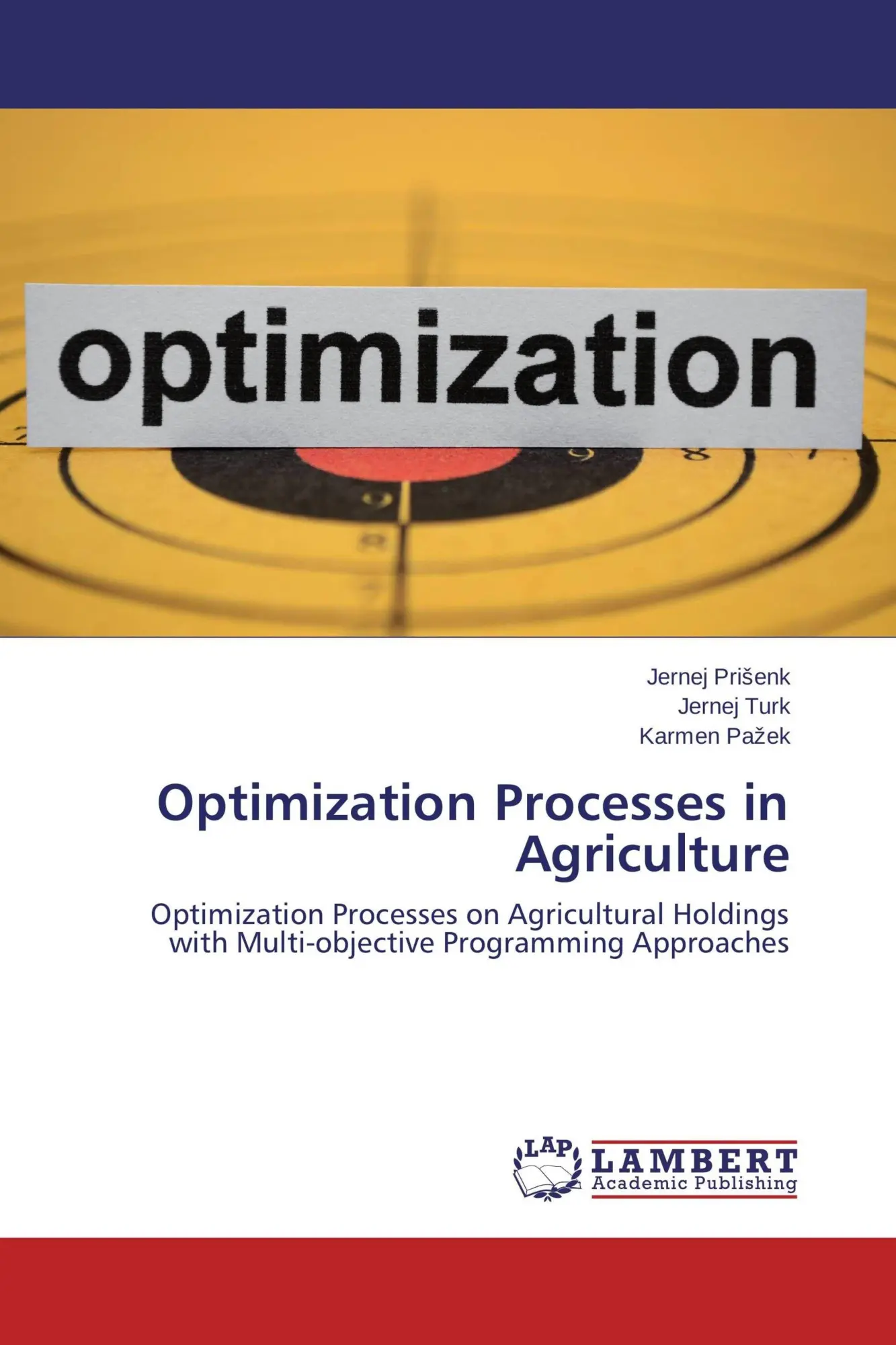 Cover: 9783659553189 | Optimization Processes in Agriculture | Jernej Pri¿enk (u. a.) | Buch